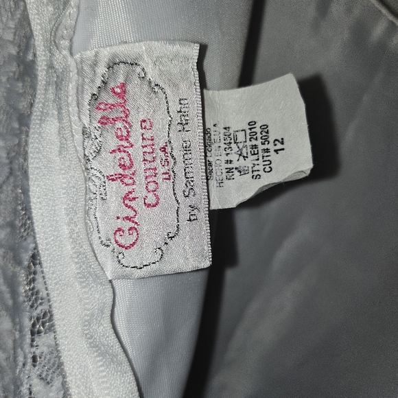 Cinderella Couture Child's 12 Lace Dress white - Picture 4 of 4